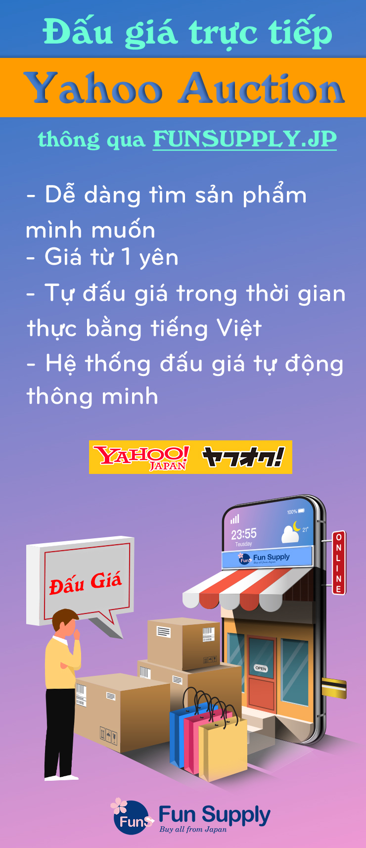 Đấu giá thanh trượt 